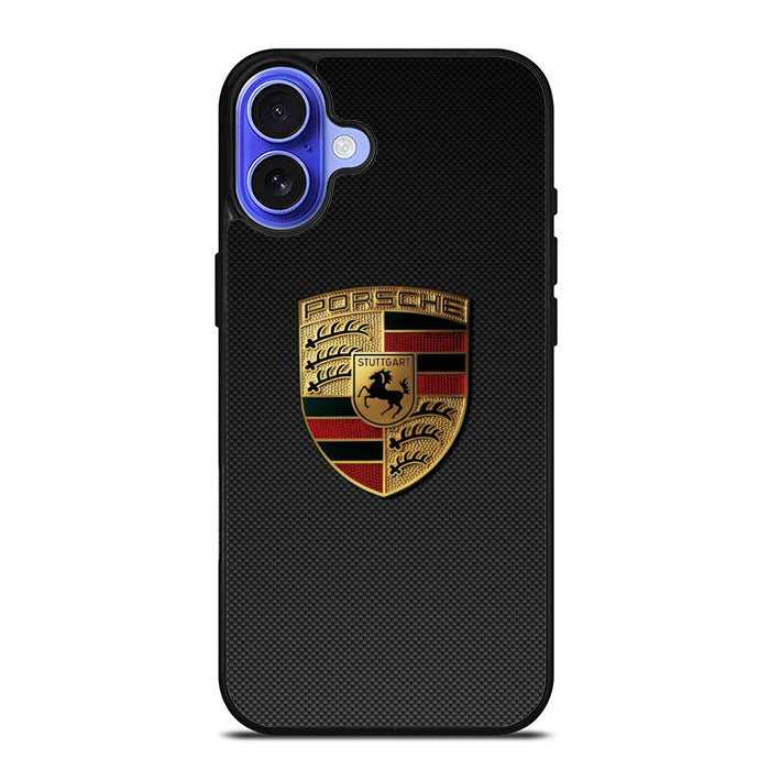 Porsche Stuttgart Logo iPhone 16 Case