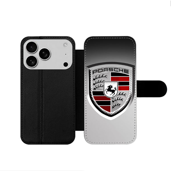 Porsche Stuttgart iPhone 17 Wallet Case