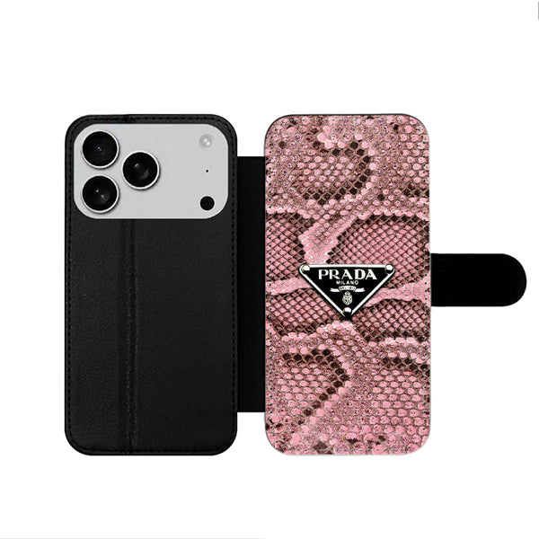 Prada Milano iPhone 17 Wallet Case