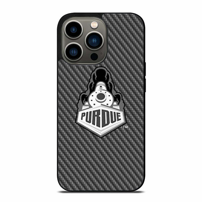 Purdue Boilermakers Carbon iPhone 13 Case