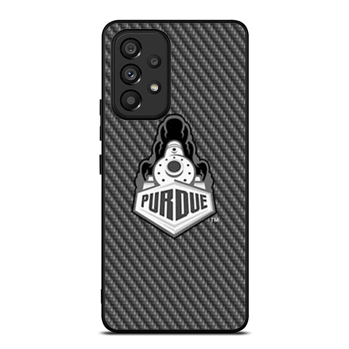 Purdue Boilermakers Carbon Samsung A53 Case