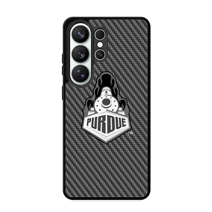 Purdue Boilermakers Carbon Samsung S26 Case