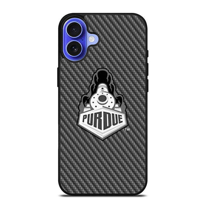 Purdue Boilermakers Carbon iPhone 16 Case