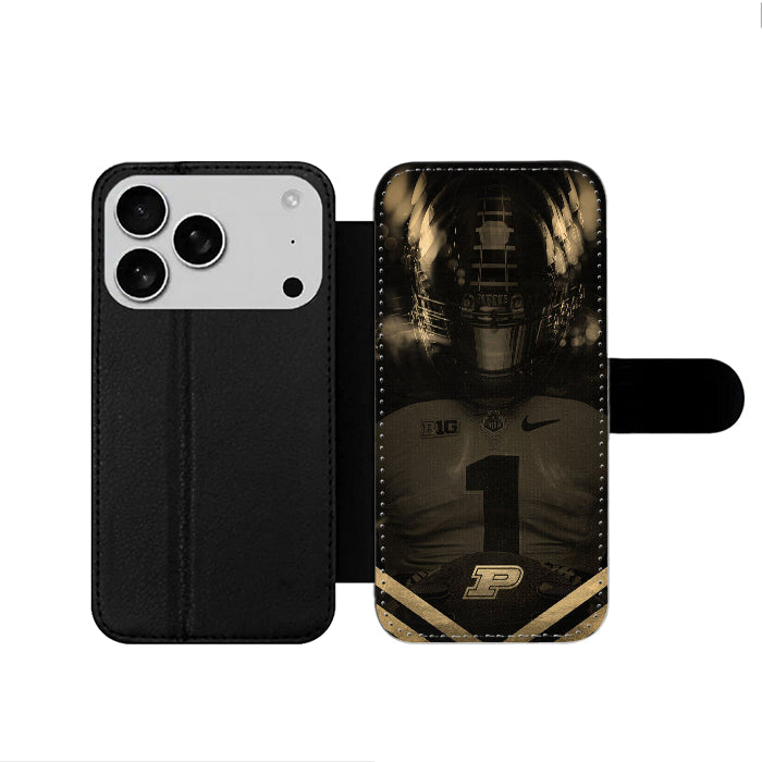 Purdue Boilermakers Helmet iPhone 17 Wallet Case