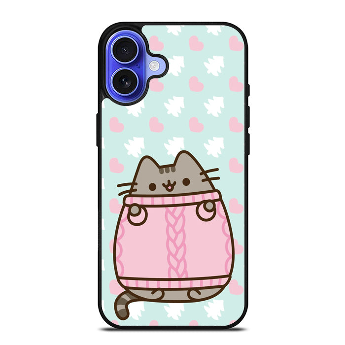 Pusheen The Cat Kawaii iPhone 16 Case