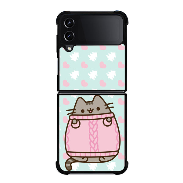 Pusheen The Cat Kawaii Samsung Z Flip 4 Case