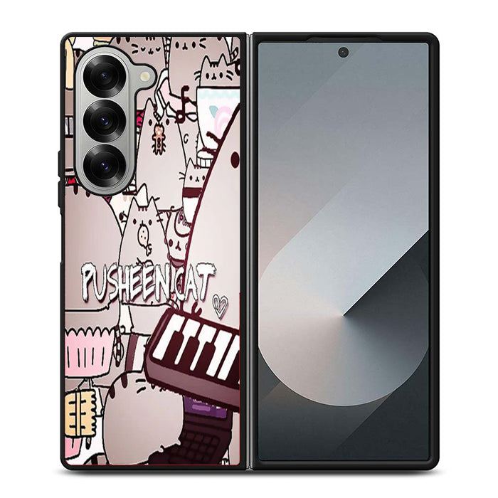 Pusheen The Cat Samsung Z Fold Case