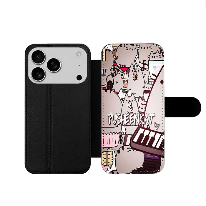 Pusheen The Cat iPhone 17 Wallet Case