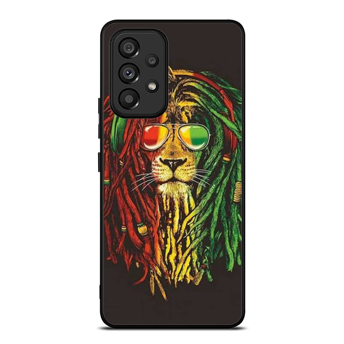 Rasta Lion Reggae Bob Marley Samsung A53 Case