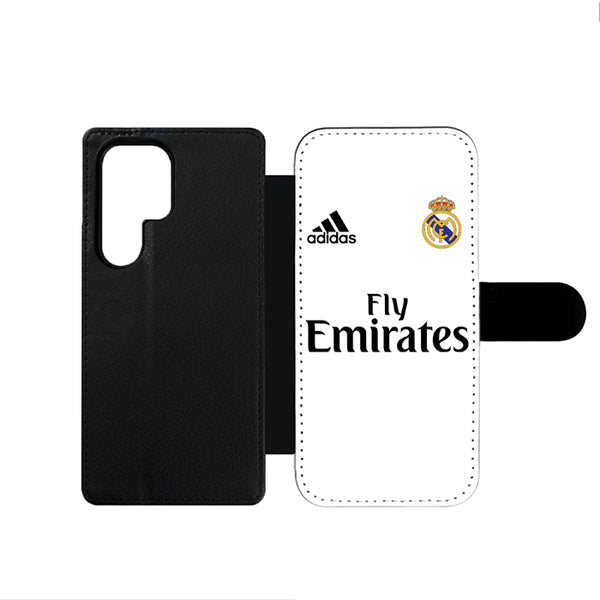 Real Madrid Jersey Logo Samsung Wallet Case