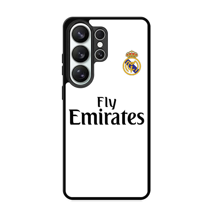Real Madrid Jersey Logo Samsung S26 Case