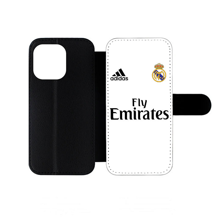 Real Madrid Jersey Logo iPhone Wallet Case