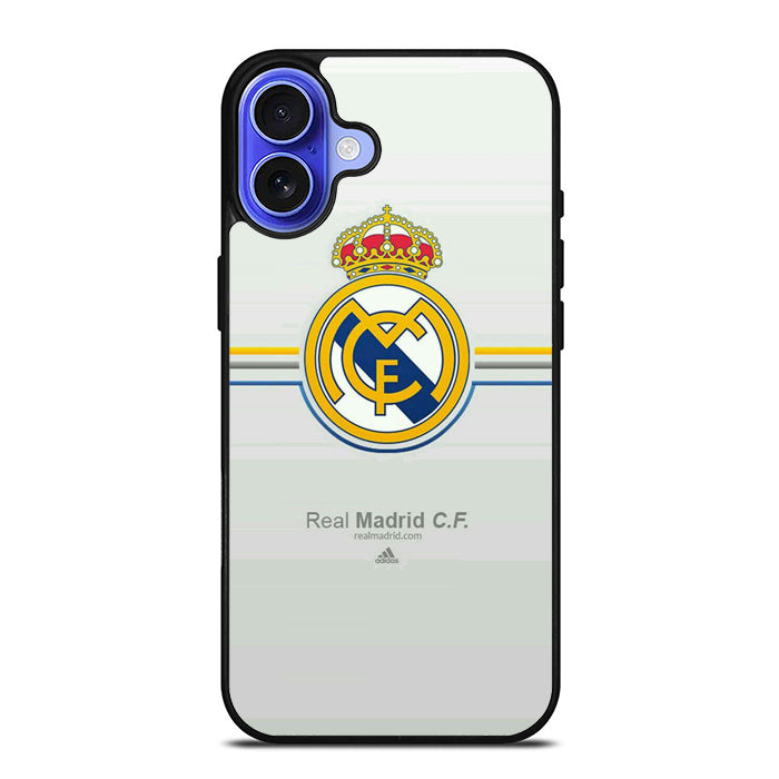Real Madrid Logo Team iPhone 16 Case