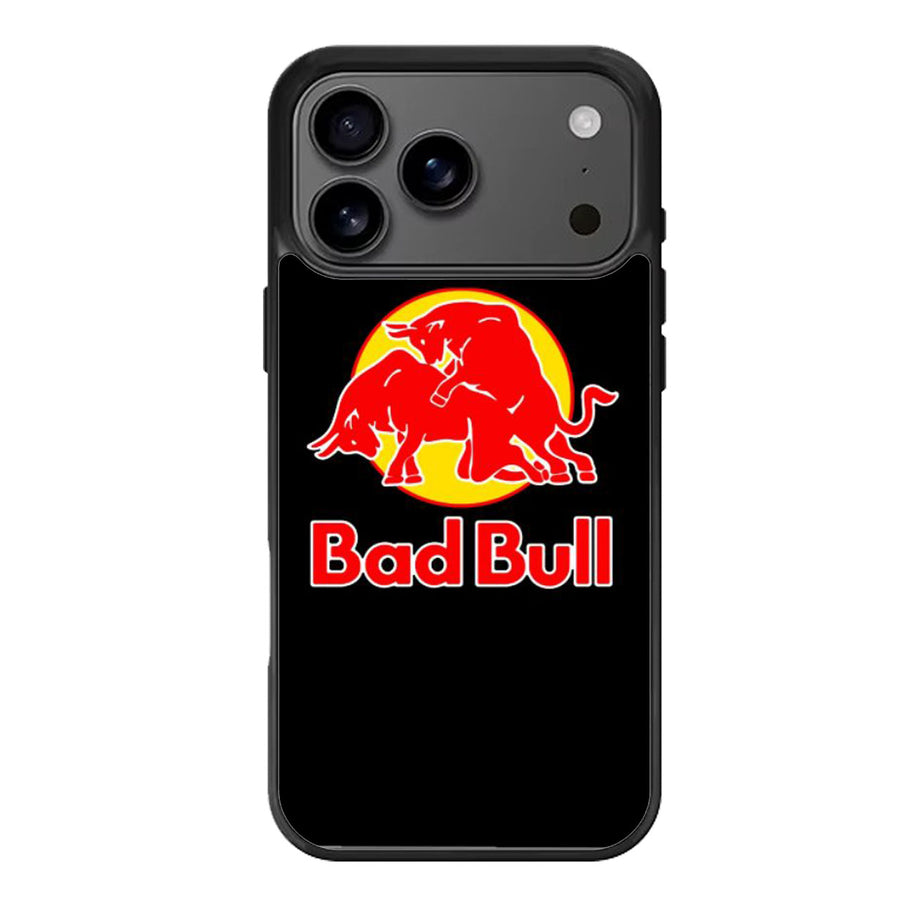Red Bull Bad Bull Black iPhone 17 Case