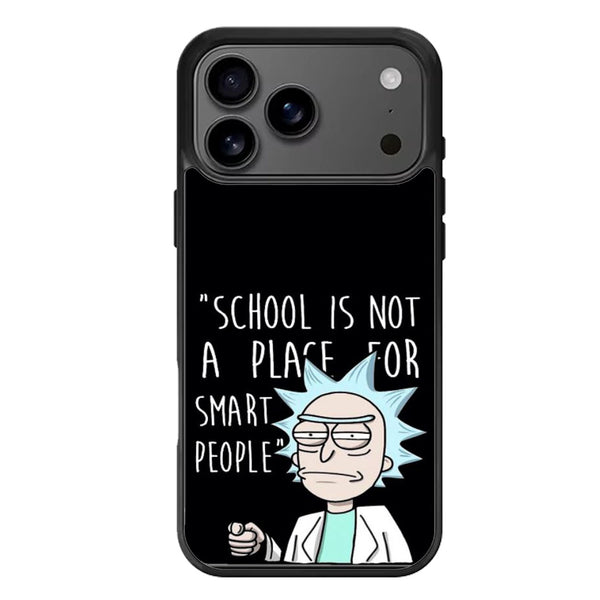 Rick And Morty Quote iPhone 17 Case
