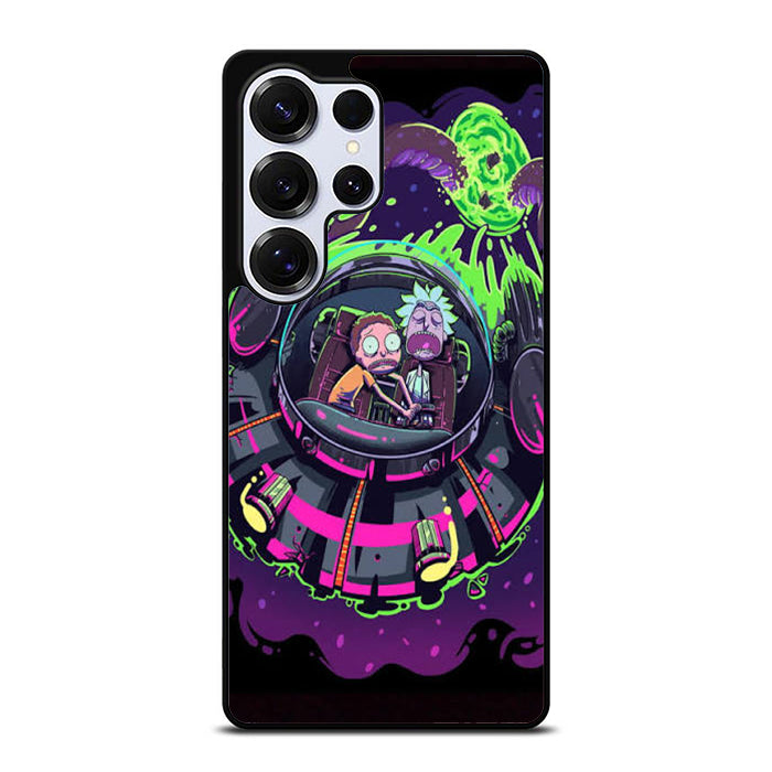 Rick And Morty Ufo Samsung S25 Case