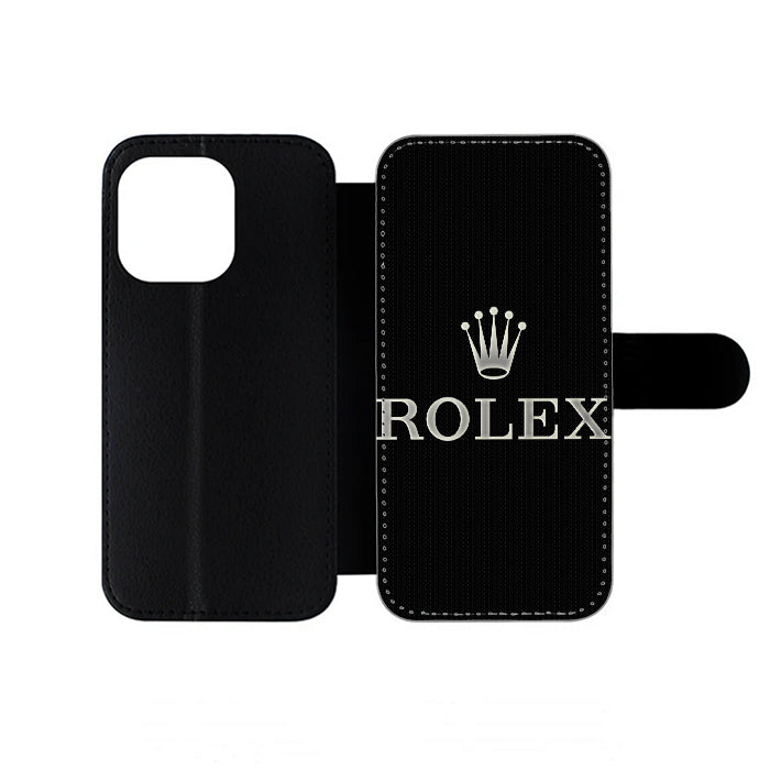 Rolex Watch Logo iPhone Wallet Case