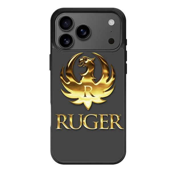 Ruger Logo Gold iPhone 17 Case