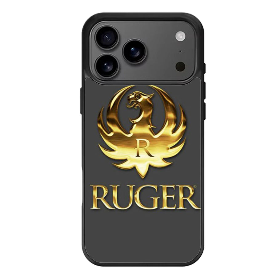 Ruger Logo Gold iPhone 17 Case