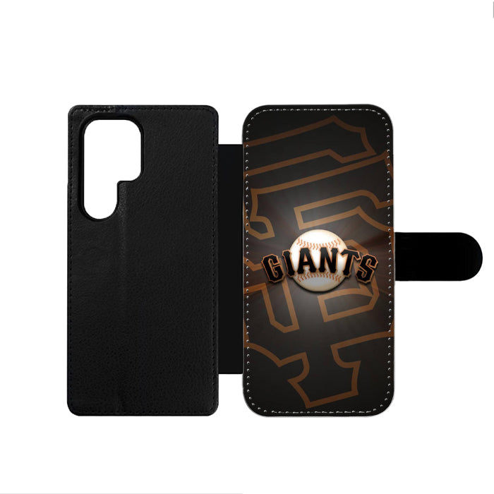 Sf Giants Baseball Samsung Wallet Case
