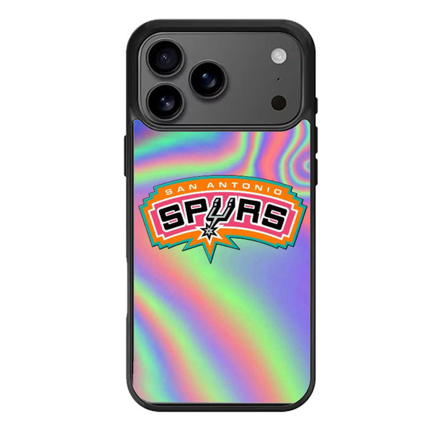 San Antonio Spurs Holographic iPhone 17 Case