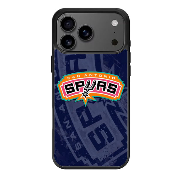 San Antonio Spurs Wallpaper iPhone 17 Case