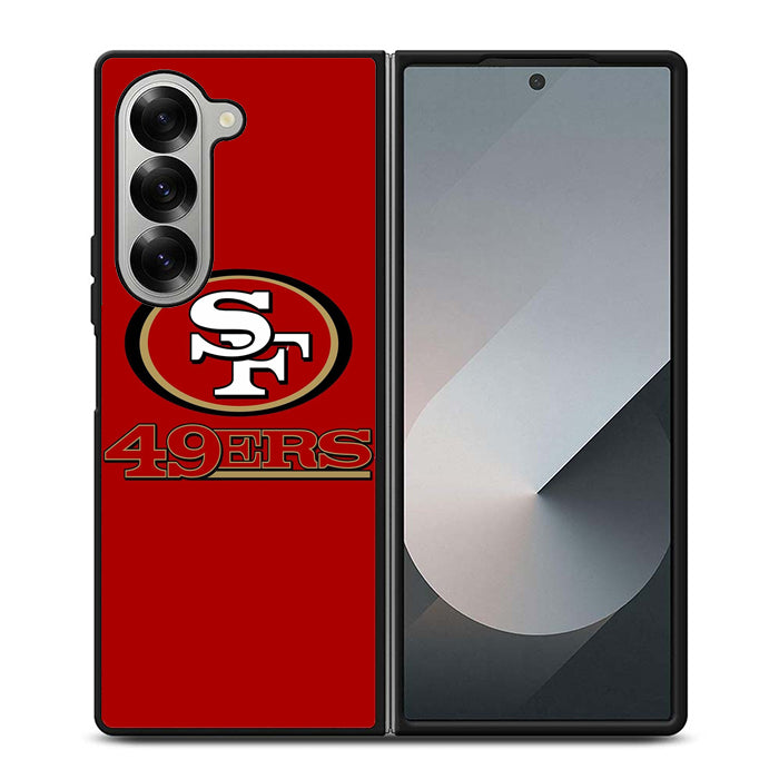 San Francisco 49ers Logo Samsung Z Fold 6 Case