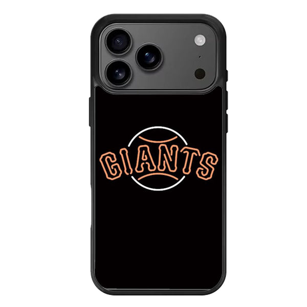 San Francisco Giants Black iPhone 17 Case