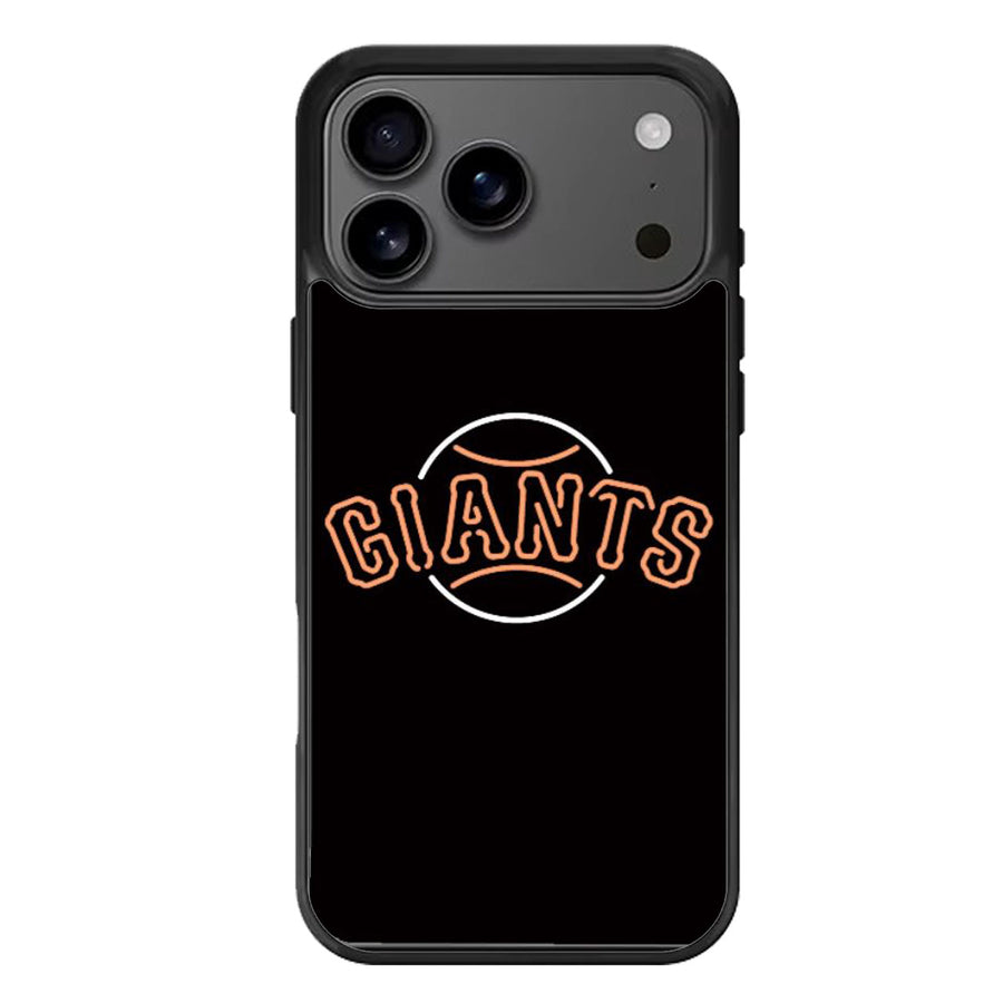 San Francisco Giants Black iPhone 17 Case