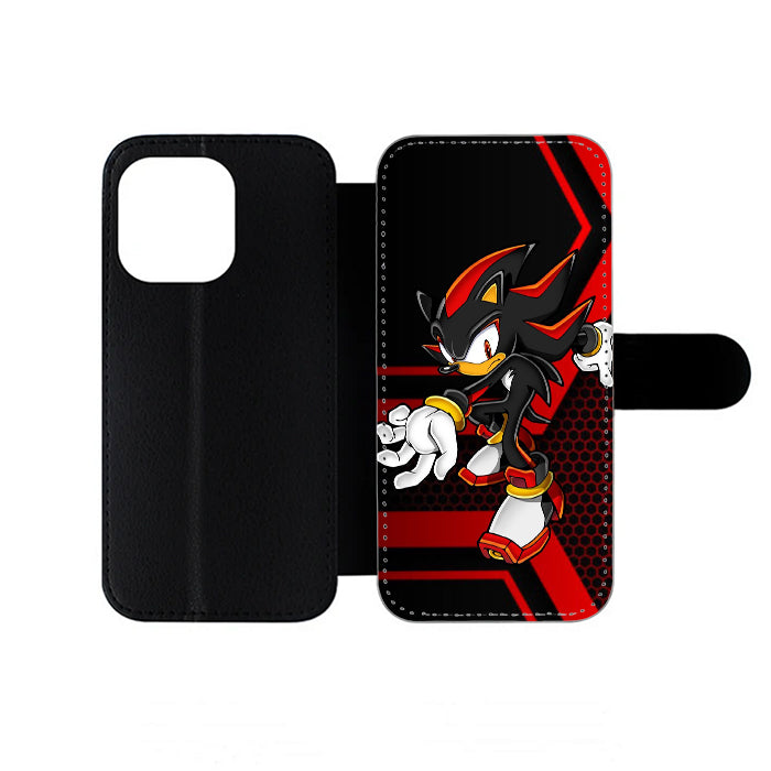 Shadow The Hedgehog Carbon iPhone Wallet Case