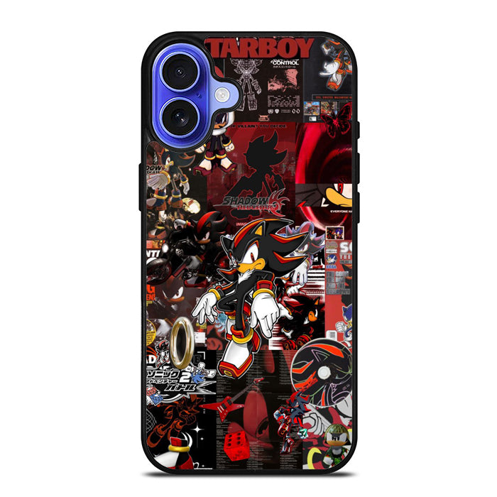 Shadow The Hedgehog Poster iPhone 17 Case