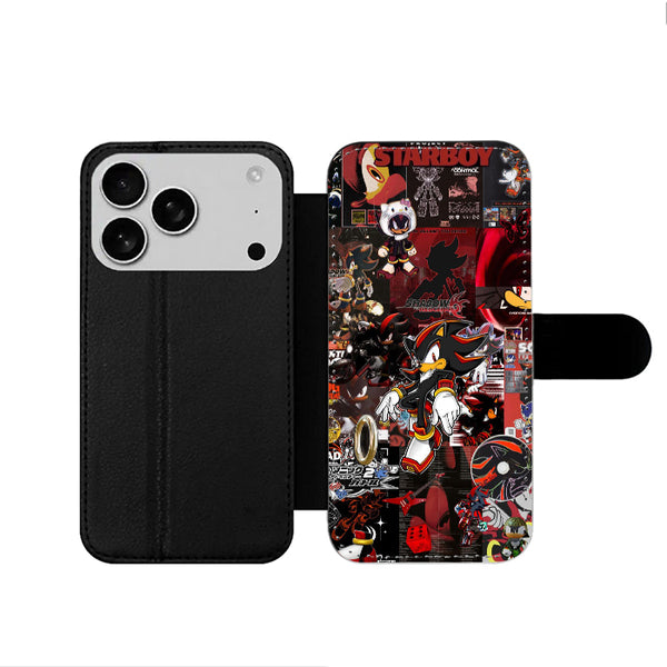 Shadow The Hedgehog Poster iPhone 17 Wallet Case
