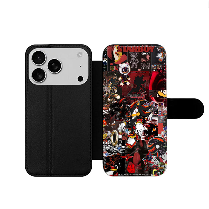 Shadow The Hedgehog Poster iPhone 17 Wallet Case