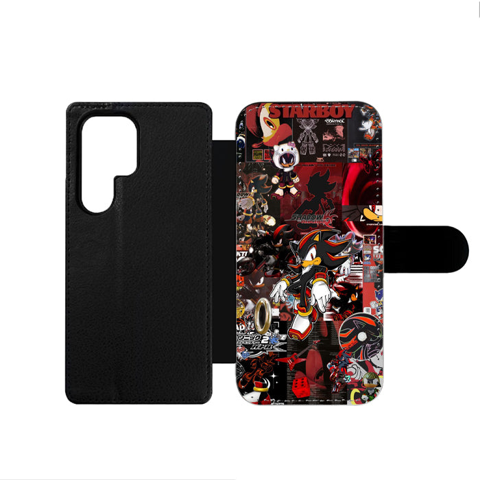 Shadow The Hedgehog Poster Samsung Wallet Case