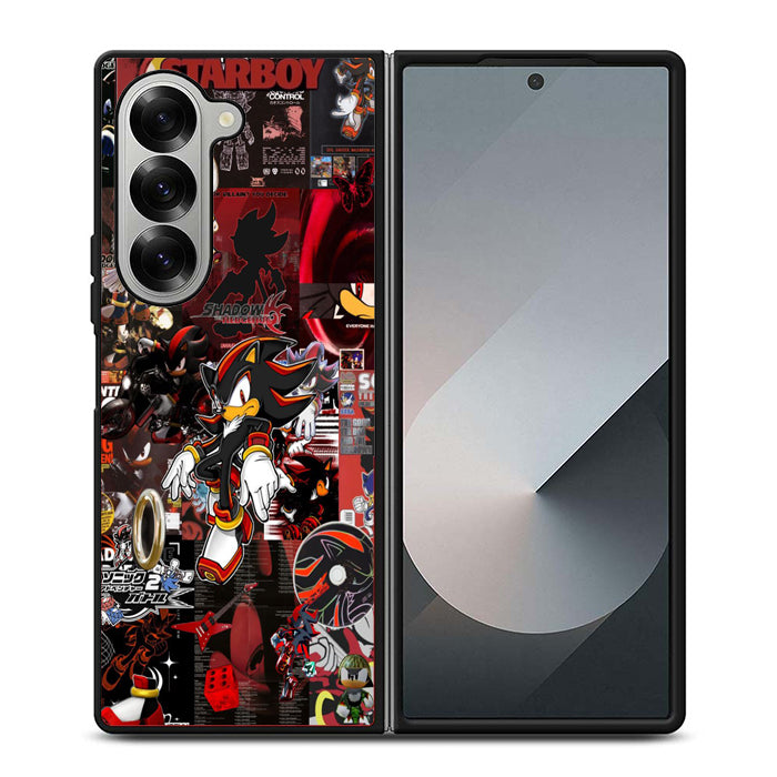 Shadow The Hedgehog Poster Samsung Z Fold Case