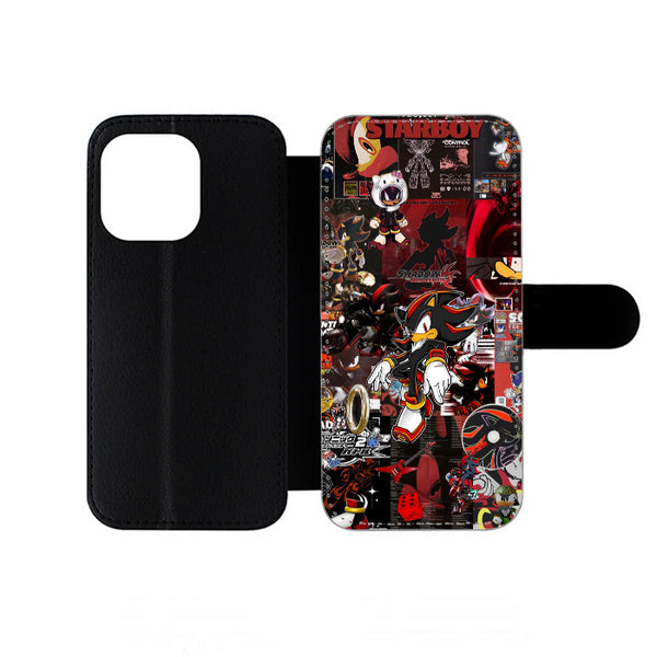 Shadow The Hedgehog Poster iPhone Wallet Case