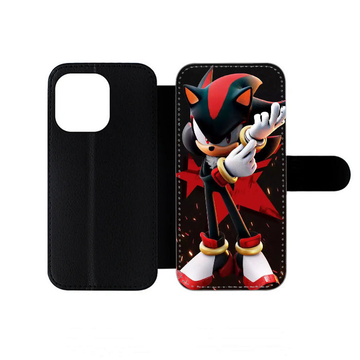 Shadow The Hedgehog iPhone Wallet Case