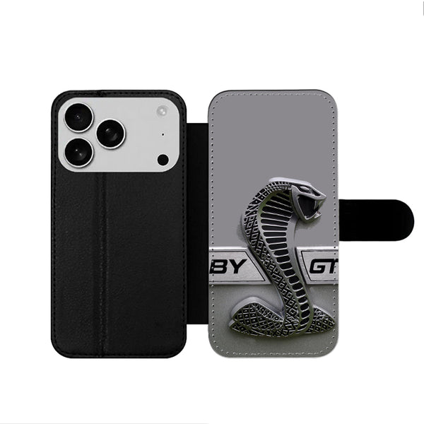 Shelby Logo Car Gt500 iPhone 17 Wallet Case
