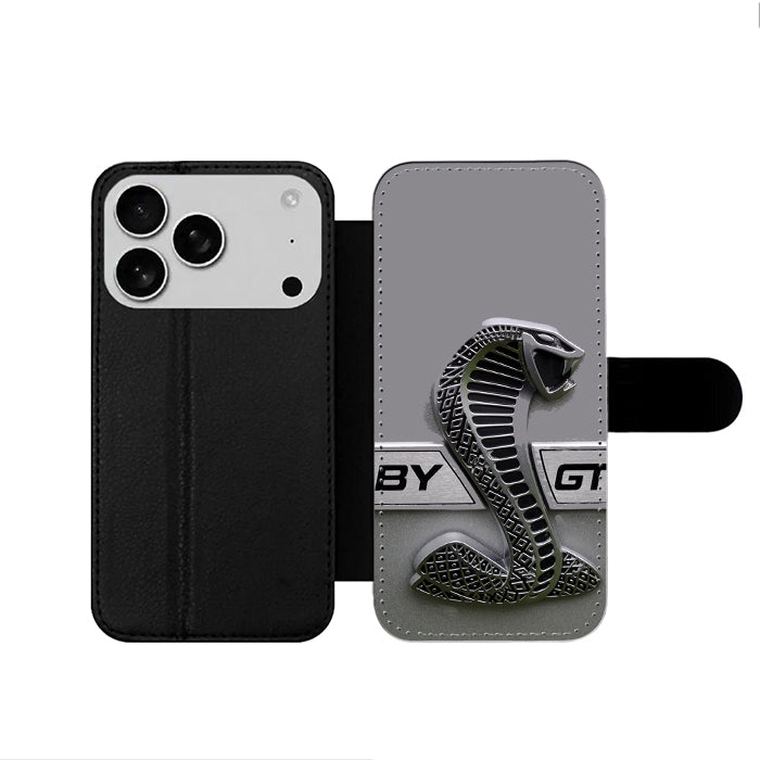 Shelby Logo Car Gt500 iPhone 17 Wallet Case