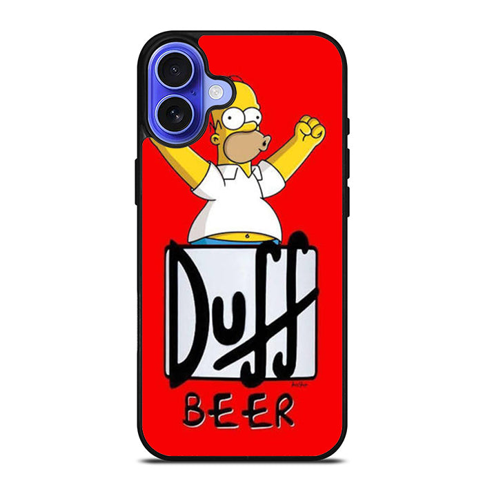 Simpsons Homer Duff Beer iPhone 17 Case