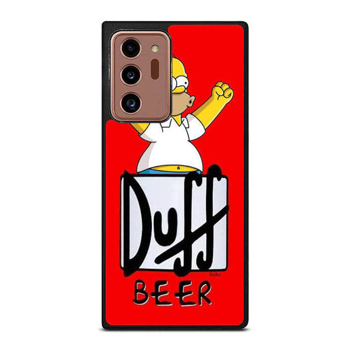 Simpsons Homer Duff Beer Samsung Note 20 Case