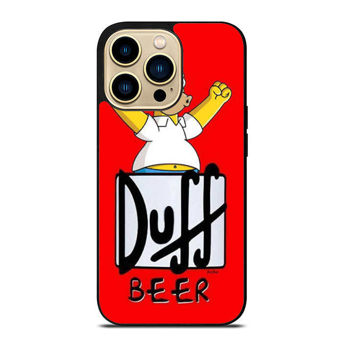 Simpsons Homer Duff Beer iPhone 14 Case