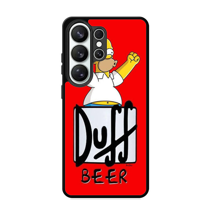 Simpsons Homer Duff Beer Samsung S26 Case