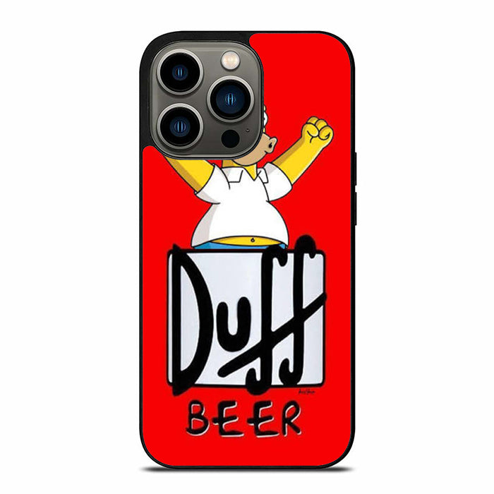 Simpsons Homer Duff Beer iPhone 13 Case