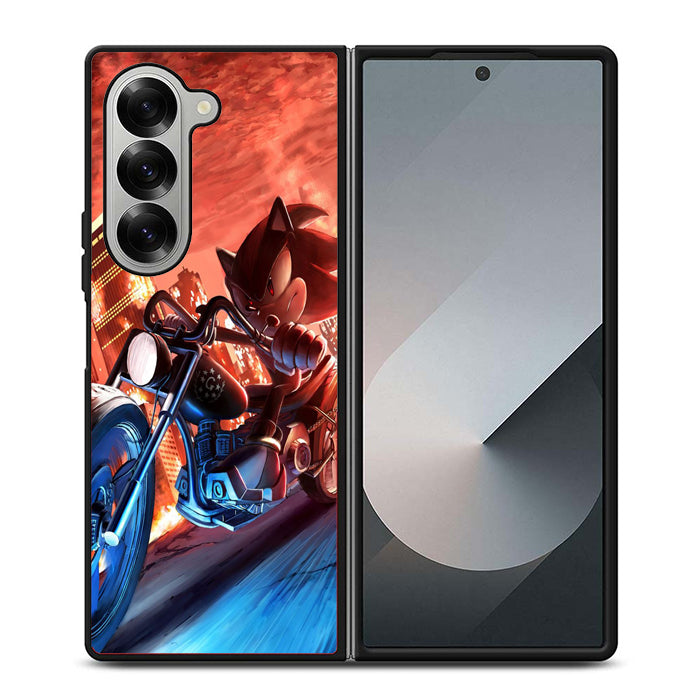 Sonic Shadow The Hedgehog Samsung Z Fold Case