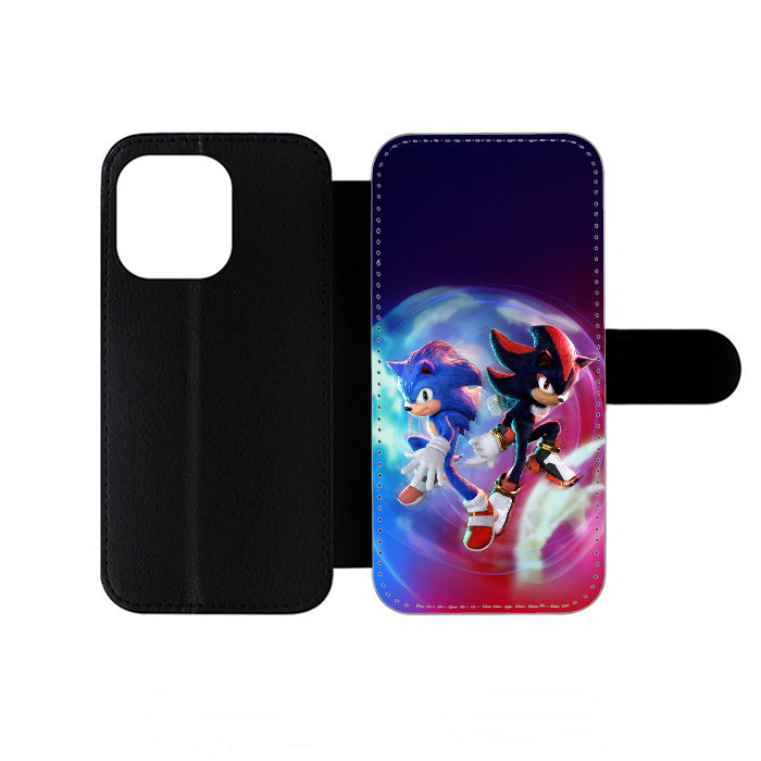 Sonic Vs Shadow iPhone Wallet Case