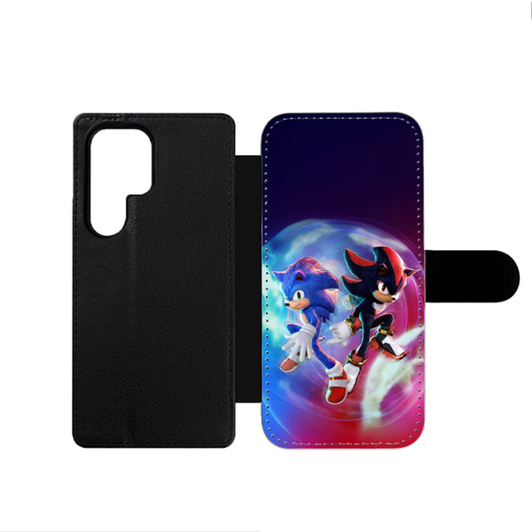 Sonic Vs Shadow Samsung Wallet Case
