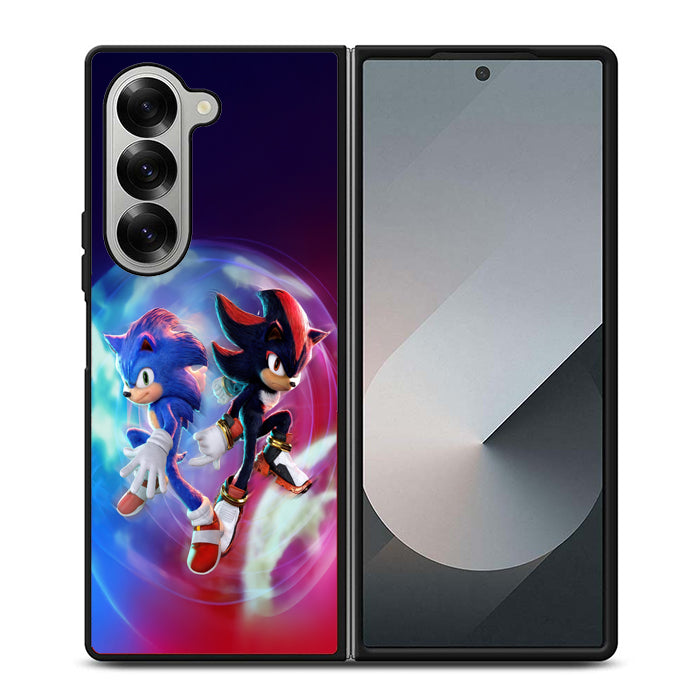 Sonic Vs Shadow Samsung Z Fold 6 Case