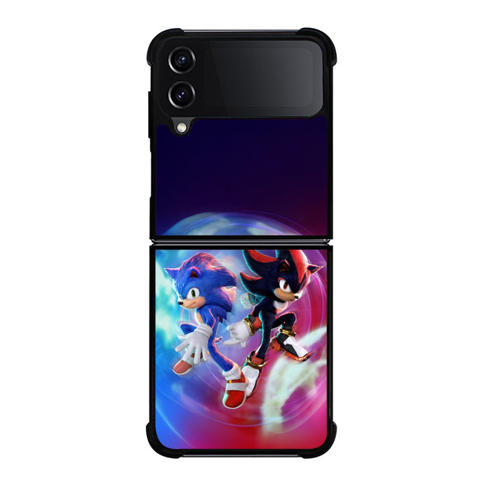 Sonic Vs Shadow Samsung Z Flip Case