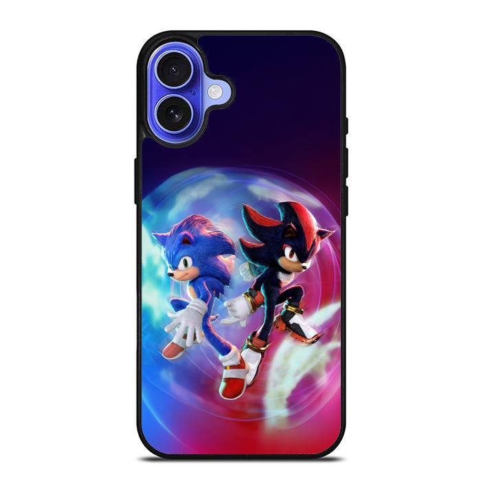 Sonic Vs Shadow iPhone 16 Case